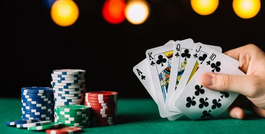Nugget poker game